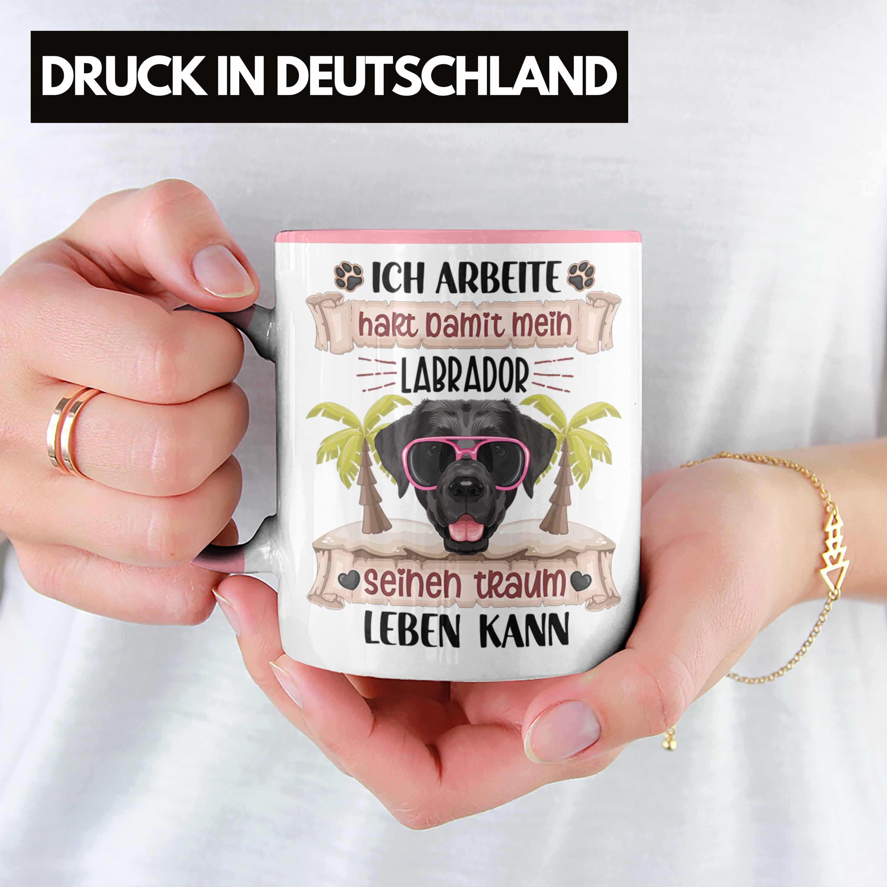 Labrador Tasse Ge Liebhaber Trendation Geschenk Spruch Rosa Labrador Tasse Lustiger Besitzer