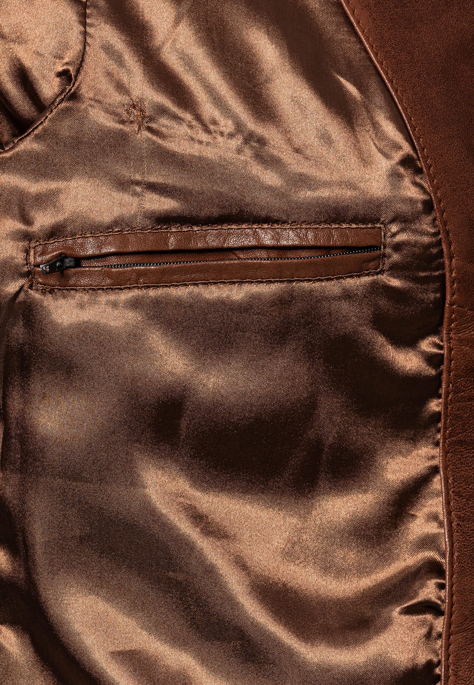 CBL Lederjacke MQ-45015 mit stehkragen