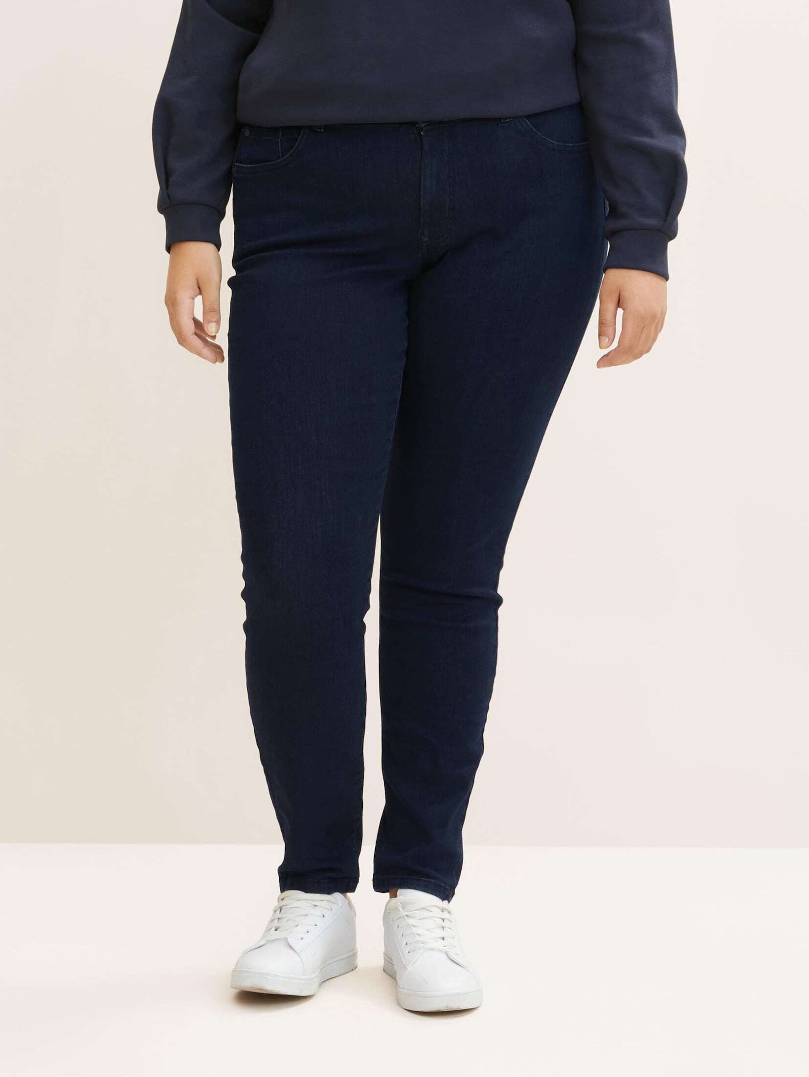 TOM TAILOR PLUS Skinny-fit-Jeans Jeanshosen Plus Size - TTPLUS SKINNY Jeans günstig online kaufen
