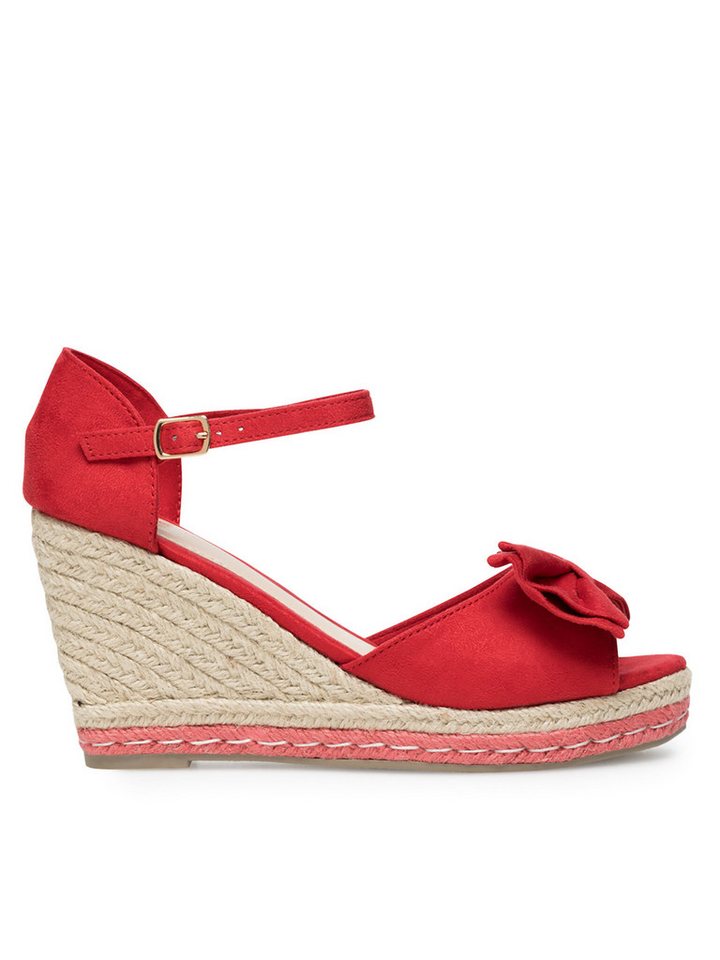 DeeZee Espadrilles WYL2710-02 Rot Espadrille