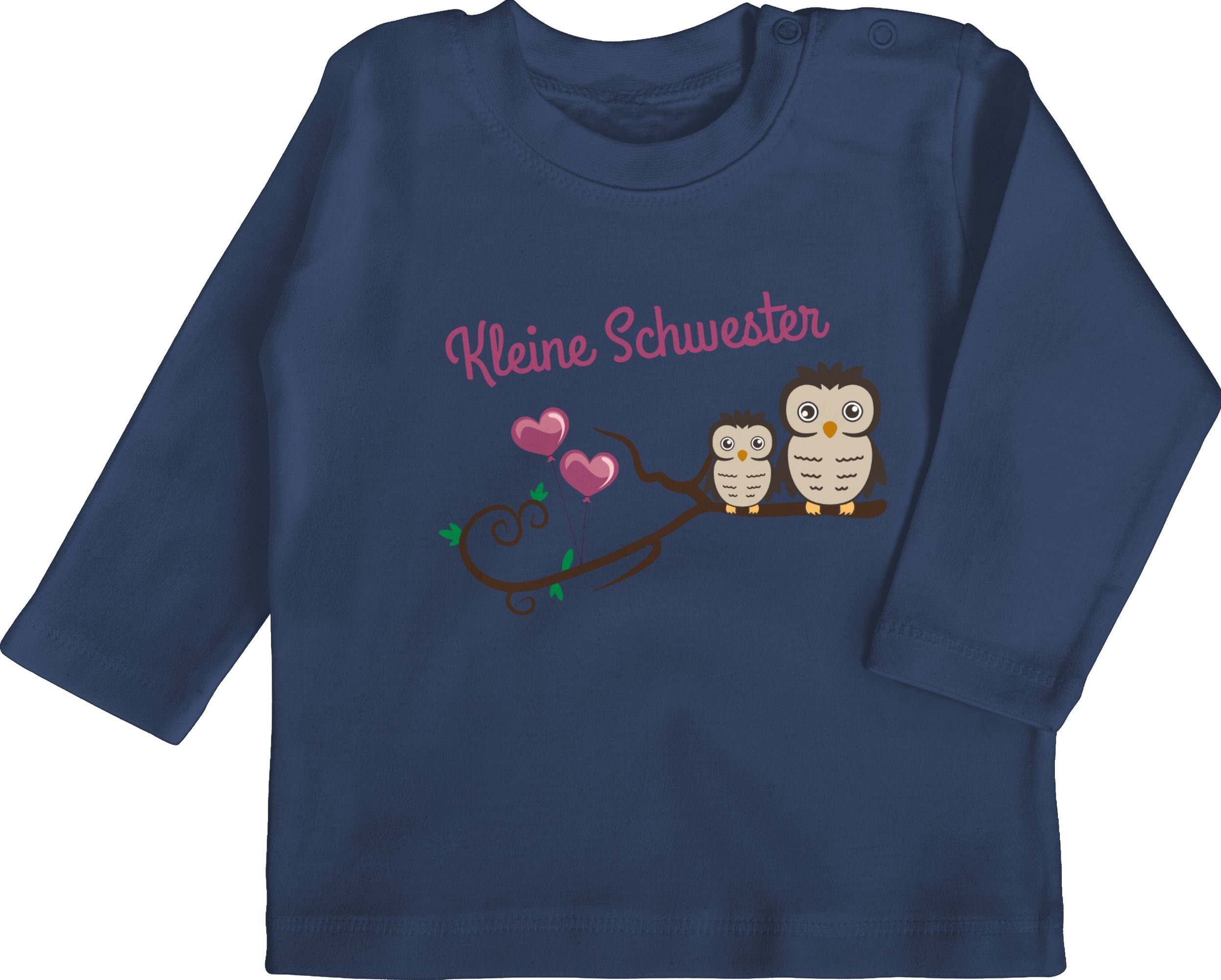 Shirtracer T-Shirt »Kleine Schwester süße Eulen - Geschwister Bruder und  Schwester - Baby T-Shirt langarm« Outfit Geschenk Kleidung Strampler  Babykleidung online kaufen | OTTO