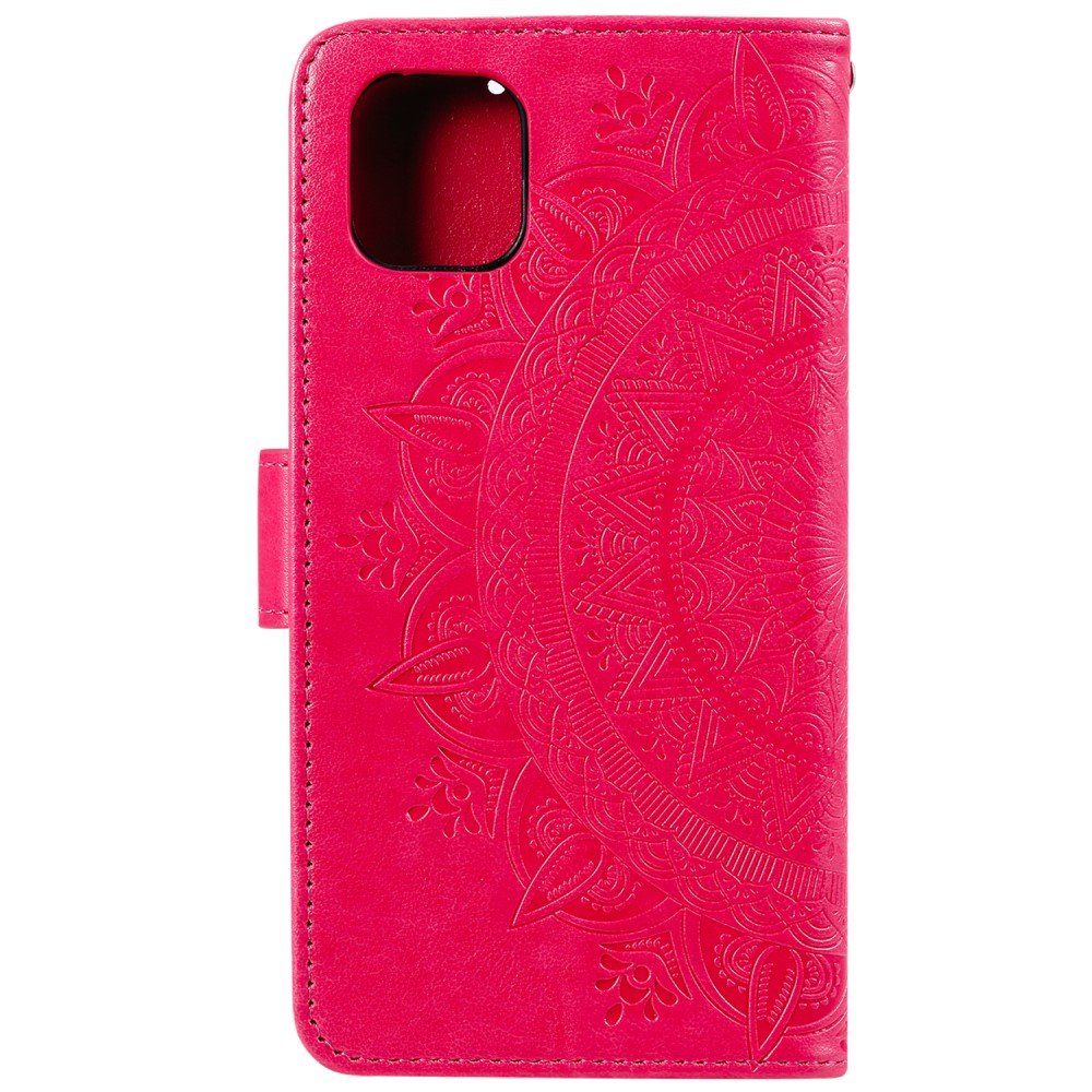 CoverKingz Handyhülle Hülle für Apple iPhone 11 [6,1 Zoll] Handyhülle Wallet Case Etui 16,5 cm (6,5 Zoll), Klapphülle Schutzhülle mit Kartenfach Schutztasche Handycase Motiv