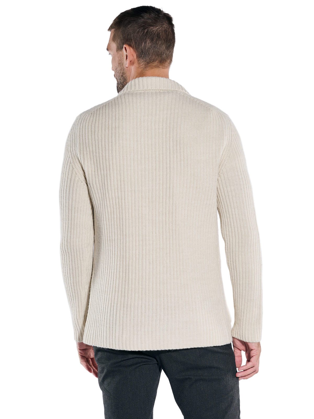 emilio adani Stricksakko emilio adani Herren Stricksakko mit Rippstruktur, günstig online kaufen