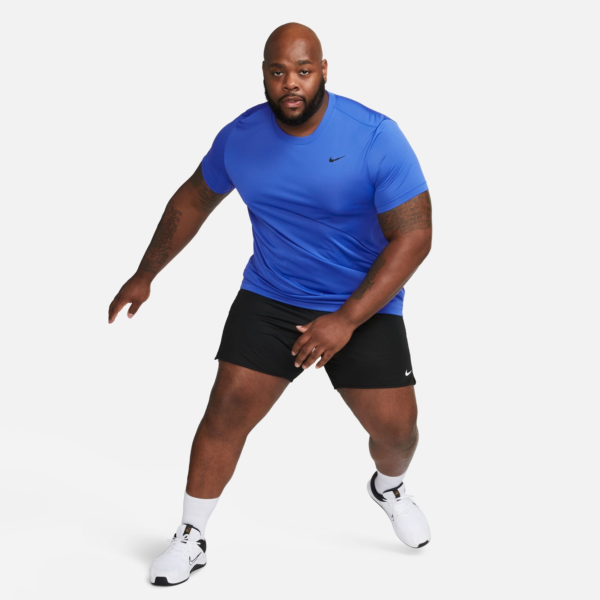 blau T-SHIRT MEN'S DRI-FIT LEGEND Trainingsshirt Nike FITNESS