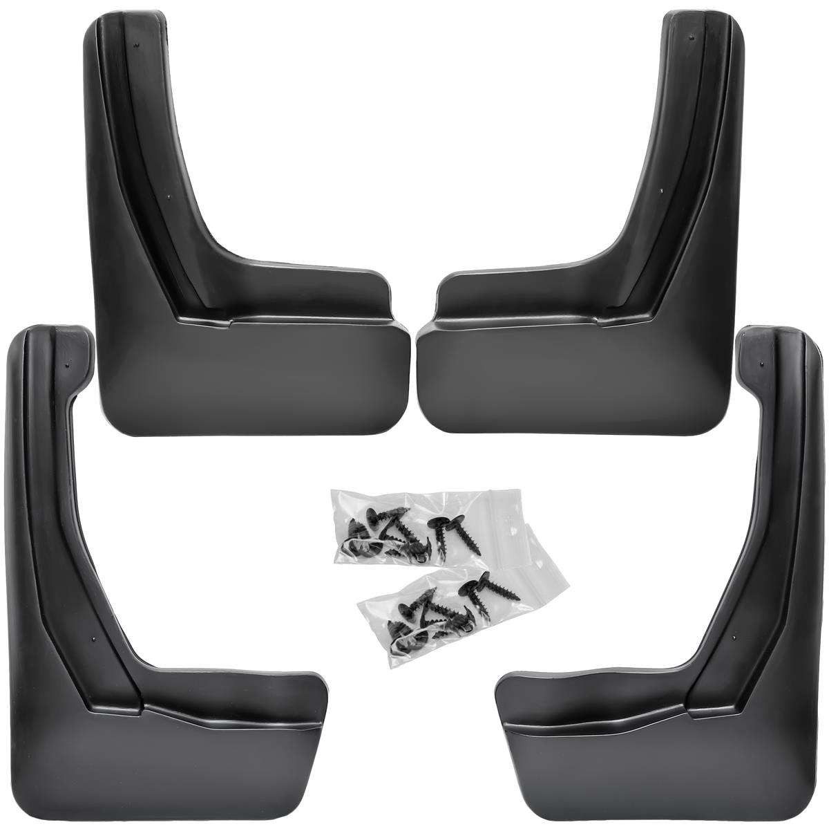 Kfz-Schmutzfänger Set vorne + hinten für VW Tiguan II, AD1, ab 2016-, ohne R-LINE