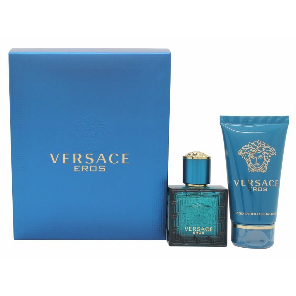 Eau de Toilette Eros Geschenkset 30ml EDT Spray + 50ml Duschgel