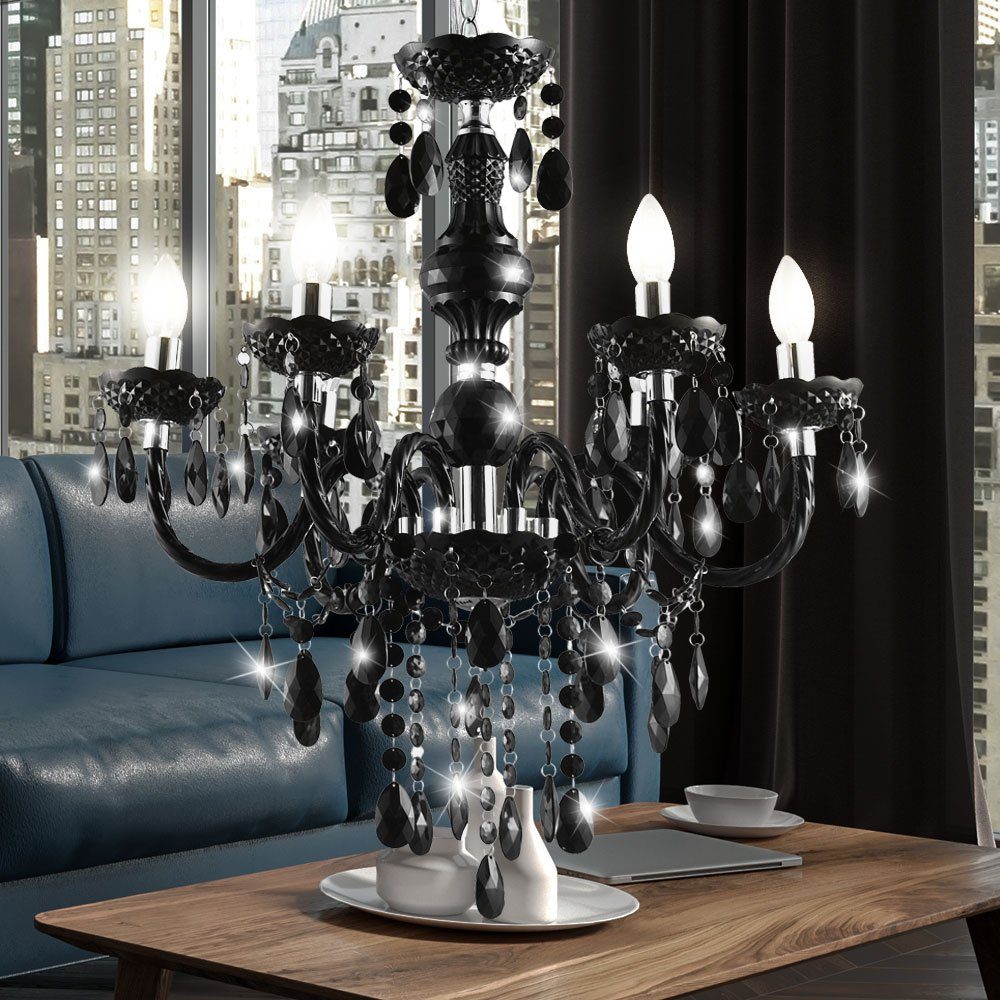etc-shop Kronleuchter, Kronleuchter Decken Pendel Lampe Wohn Ess Zimmer