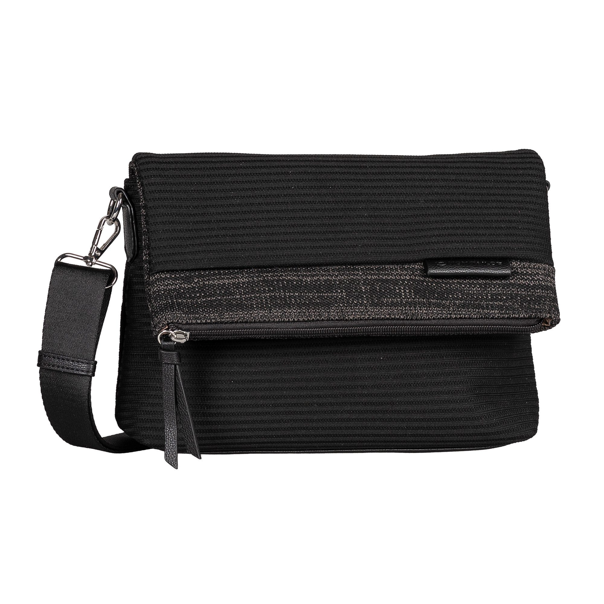TOM TAILOR Umhängetasche Vesna, Damen Schultertasche aus sportivem Funktionsstrick in casual Shapes