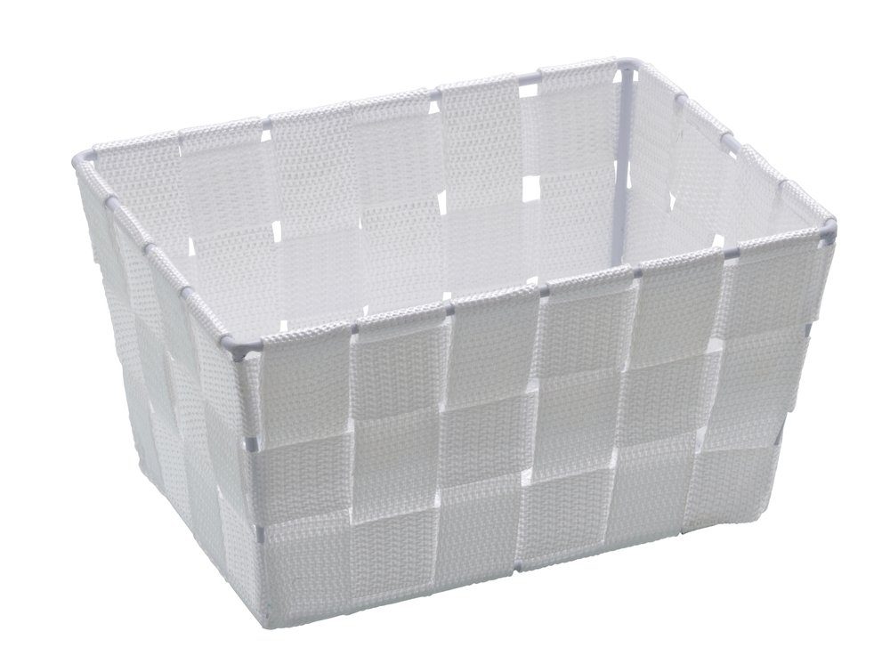 WENKO Badaccessoire-Set WENKO Badkorb Adria Mini Long 19x14x9cm White günstig online kaufen