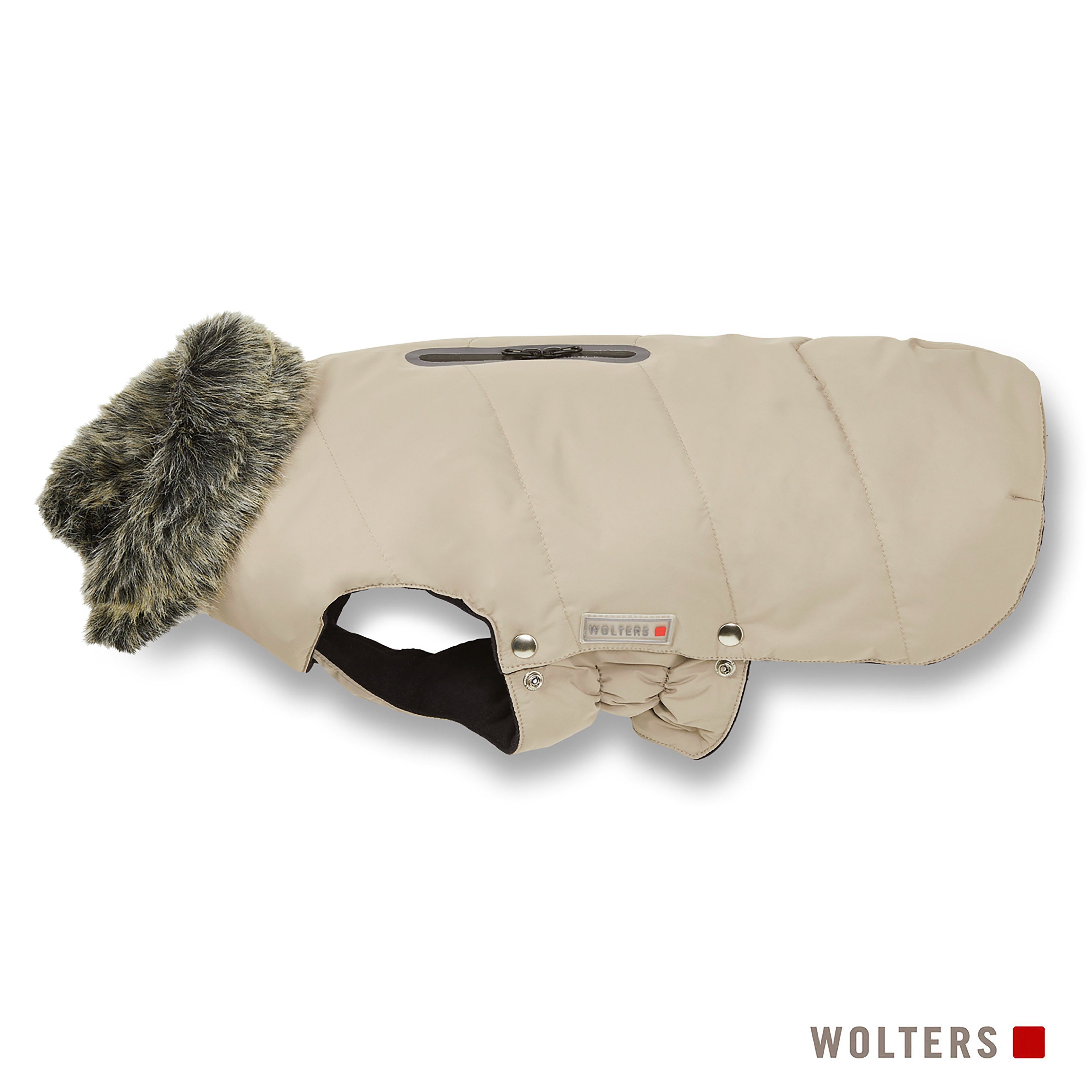 Wolters Hundemantel Winterjacke Parka, in verschiedenen Größen, mit Kunstpelz