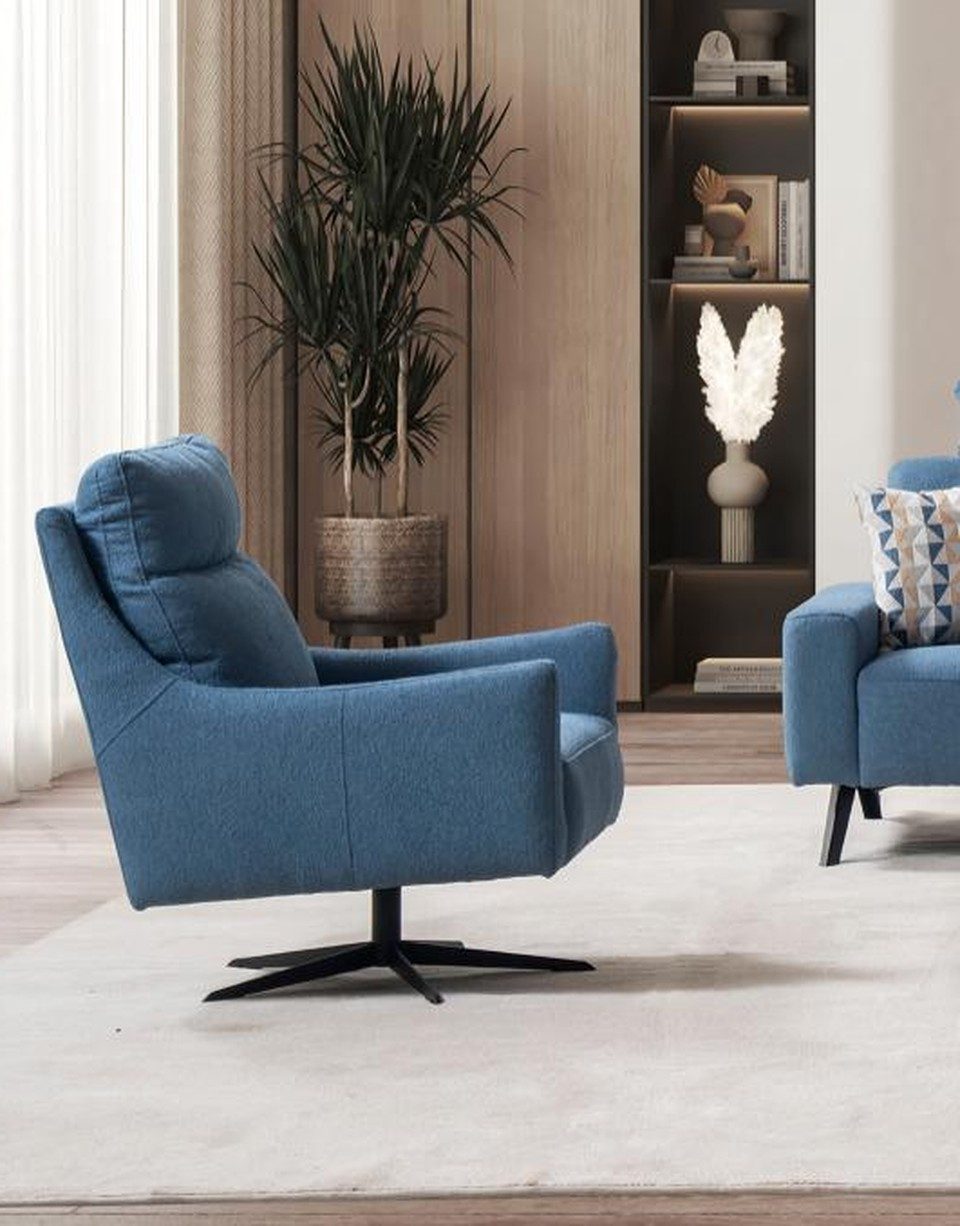 Xlmoebel Loungesessel Empfangssessel für Wartezimmer und Konferenzen (1-St., Empfangssessel), Made in Europa