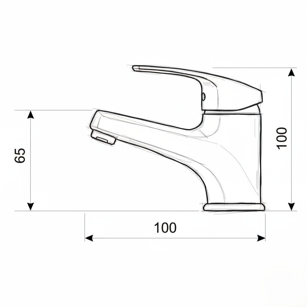 Faizee Möbel Badarmatur Bad WC Wasserhahn Einhandmischer Waschtischarmaturen Badezimmer verchromt. Reduzierter Preis € 9,90. Unverbindliche Preisempfehlung € 17,99, (€ 9,90 pro 1 Stk)