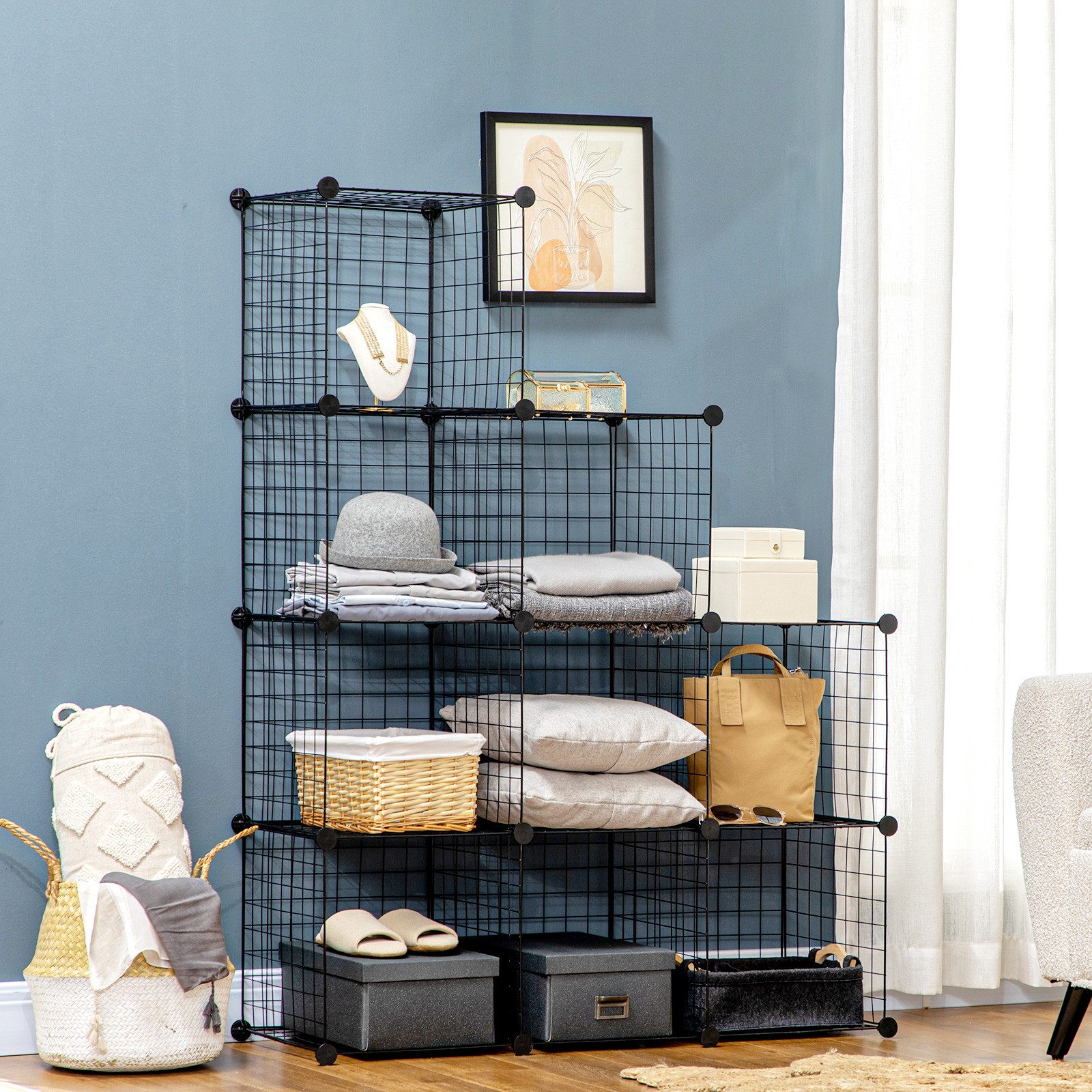 HOMCOM Steckregal Regalsystem