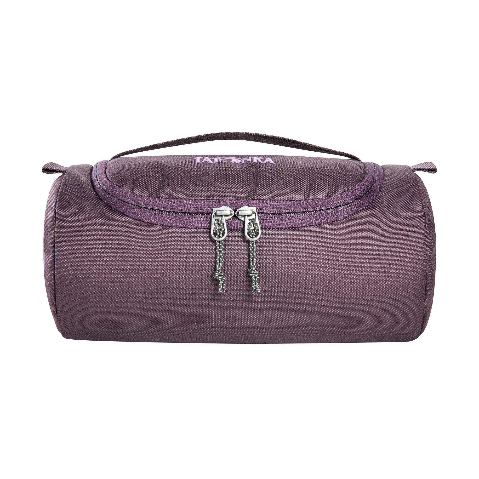 TATONKA® Kulturbeutel Care Barrel, Waschtasche mit Hauptfach, Innentaschen und unzerbrechlichem Spiegel