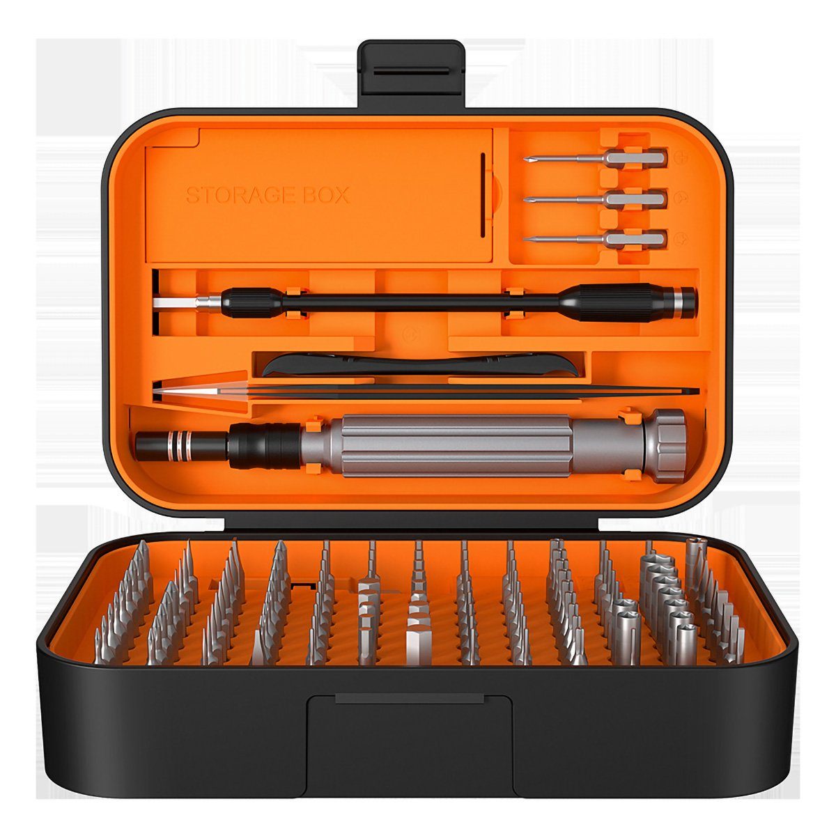 yozhiqu Werkzeugset 150-in-1-Werkzeugkasten-Schraubendreher-Set, Präzisions-Reparaturset mit rutschfestem Griff