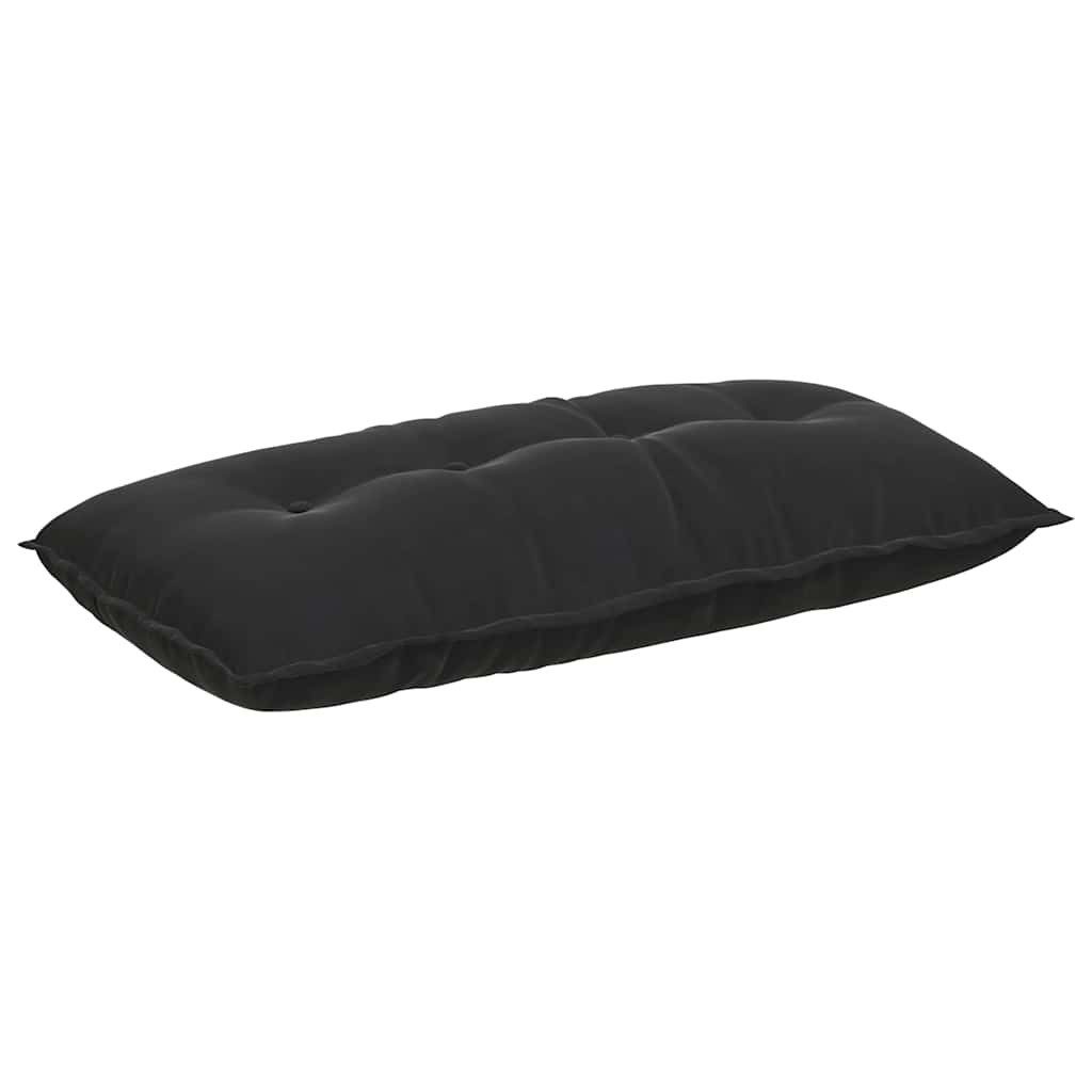 vidaXL Rückenkissen Rückenkissen Schwarz 100 x 50 cm Cordstoff, 1-tlg.