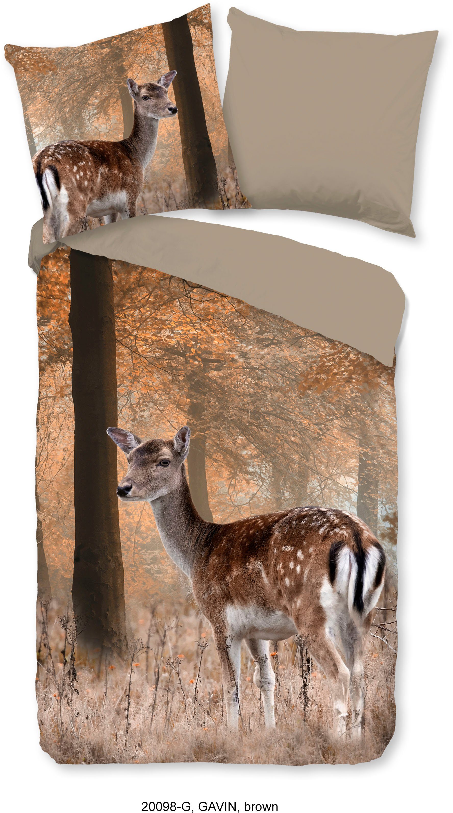 good morning Wendebettwäsche Gavina, Renforcé, 2 günstig online kaufen