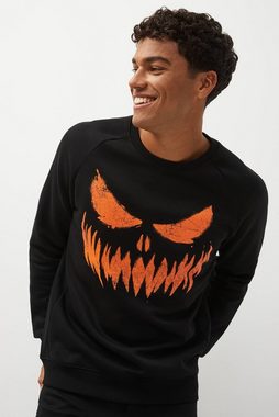 Next Sweatshirt Halloweensweatshirt mit Kürbis-Design (1-tlg)