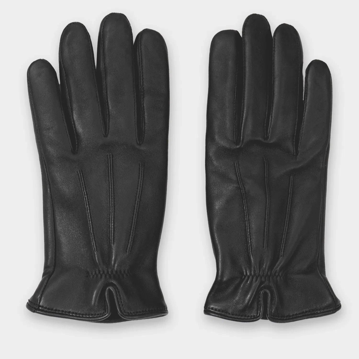 Braun Büffel Lederhandschuhe Handschuh Sophie 7.5 schwarz