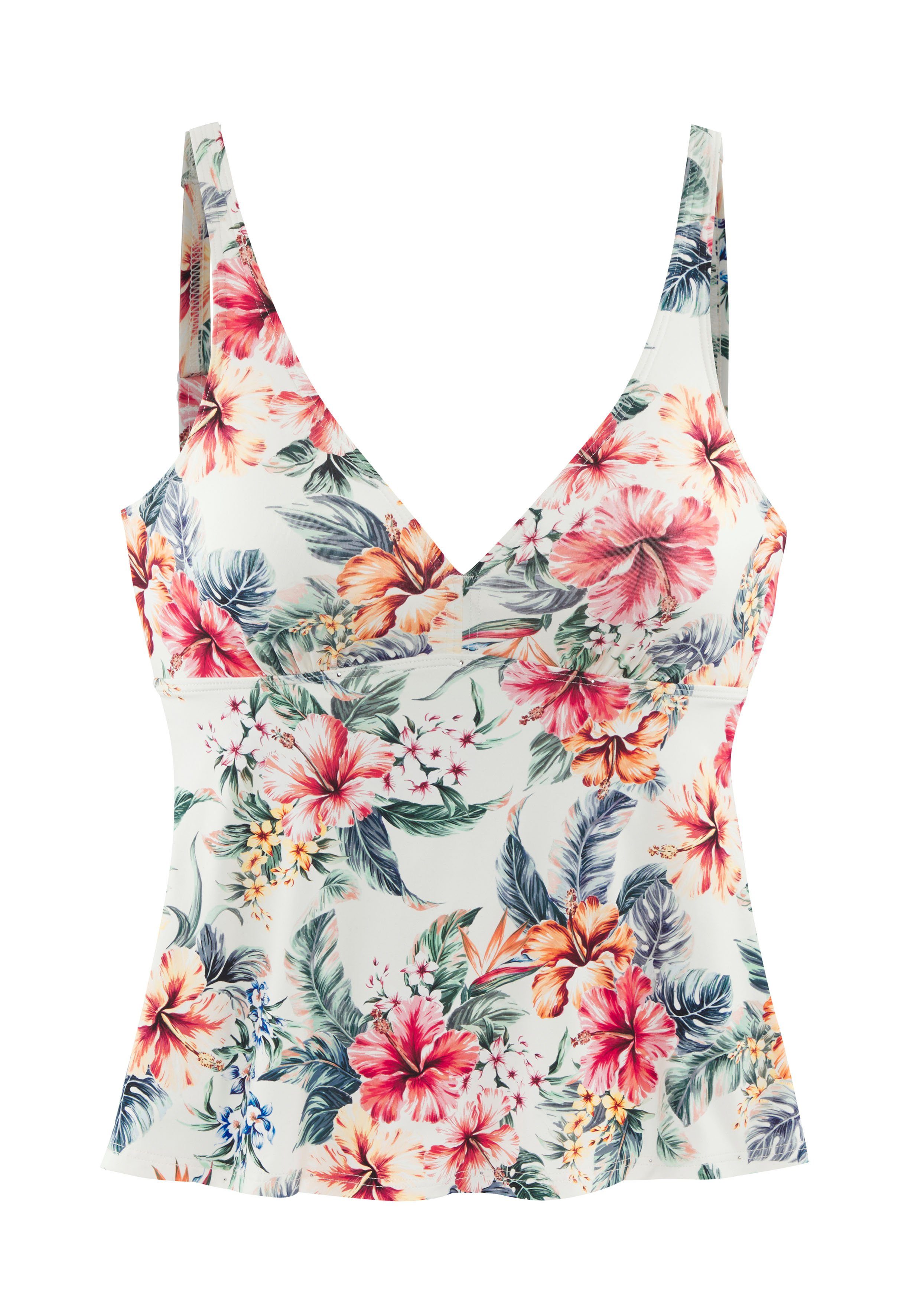LASCANA Bügel-Tankini-Top Salsa, mit tollem Blumenprint günstig online kaufen