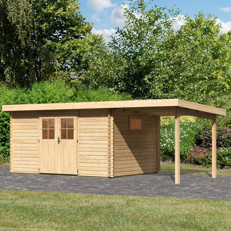 Karibu Gartenhaus Torgau 5, BxT: 606x333 cm, (Set)