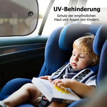 RefinedFlare Autosonnenschutz Sonnenschutz Auto Baby selbstklebende Sonnenblende, (1-St)