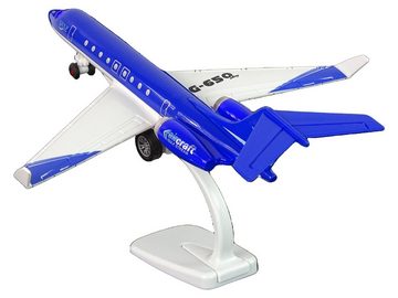 LEAN Toys Spielzeug-Flugzeug Passagierflugzeug G-650 Sound Licht Modellflugzeug Spielzeug Flugzeug