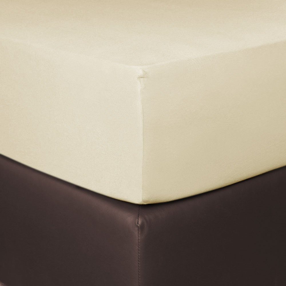 BETTWARENSHOP Spannbettlaken Boxspring, Jersey, Gummizug: Rundumgummi, günstig online kaufen