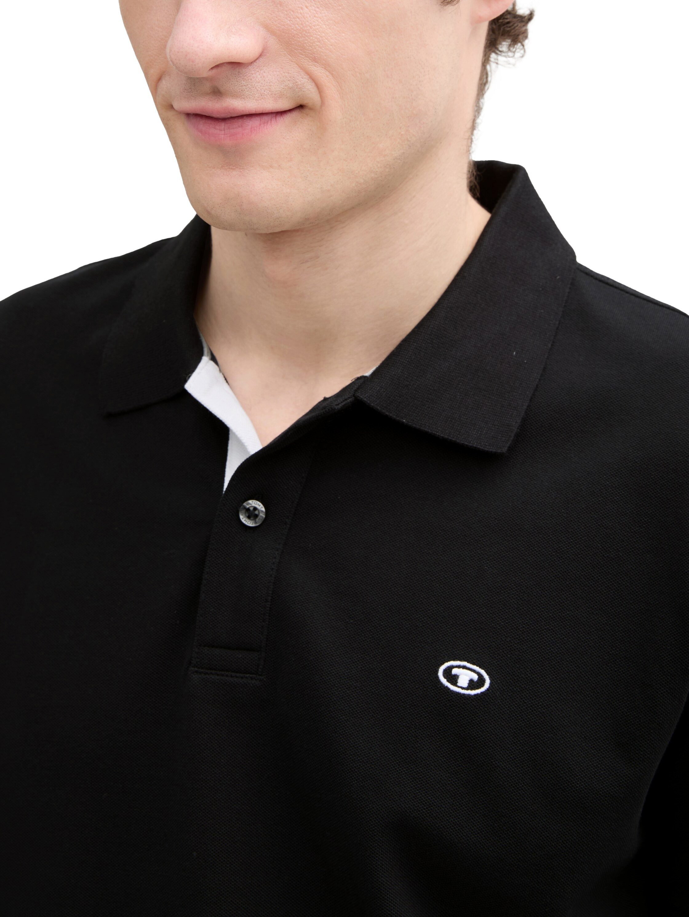 TOM TAILOR Poloshirt (Packung, 2-tlg) im Doppelpack