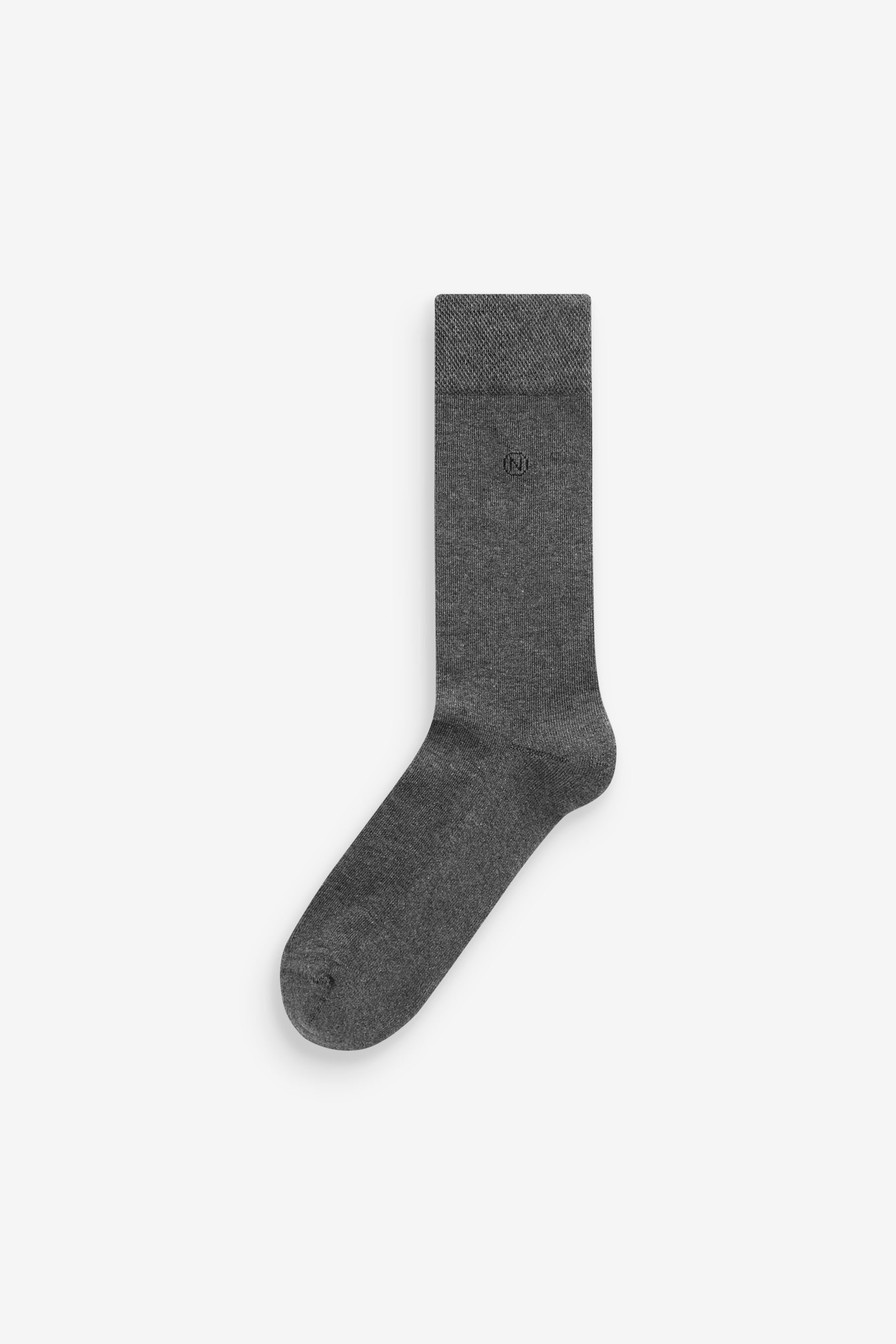 Kurzsocken Sohle Navy/Grey Next mit gepolsterter 5er-Pack (5-Paar) Socken