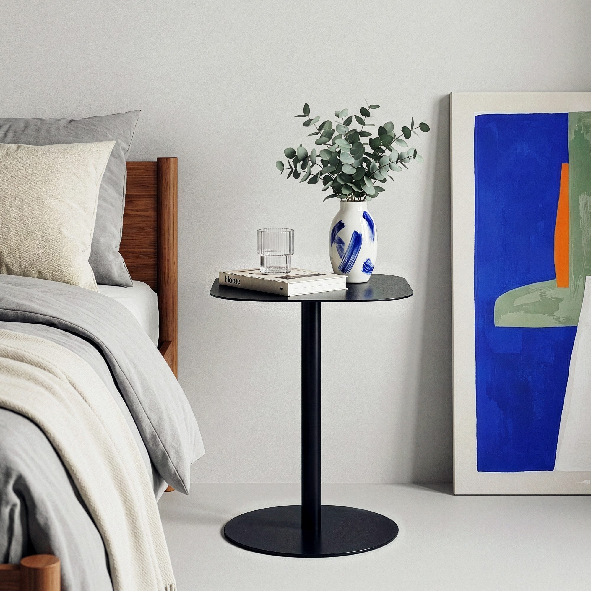 en.casa Beistelltisch, »Nastätten« Balkontisch aus Metall 50 x 40 x 40 cm S günstig online kaufen