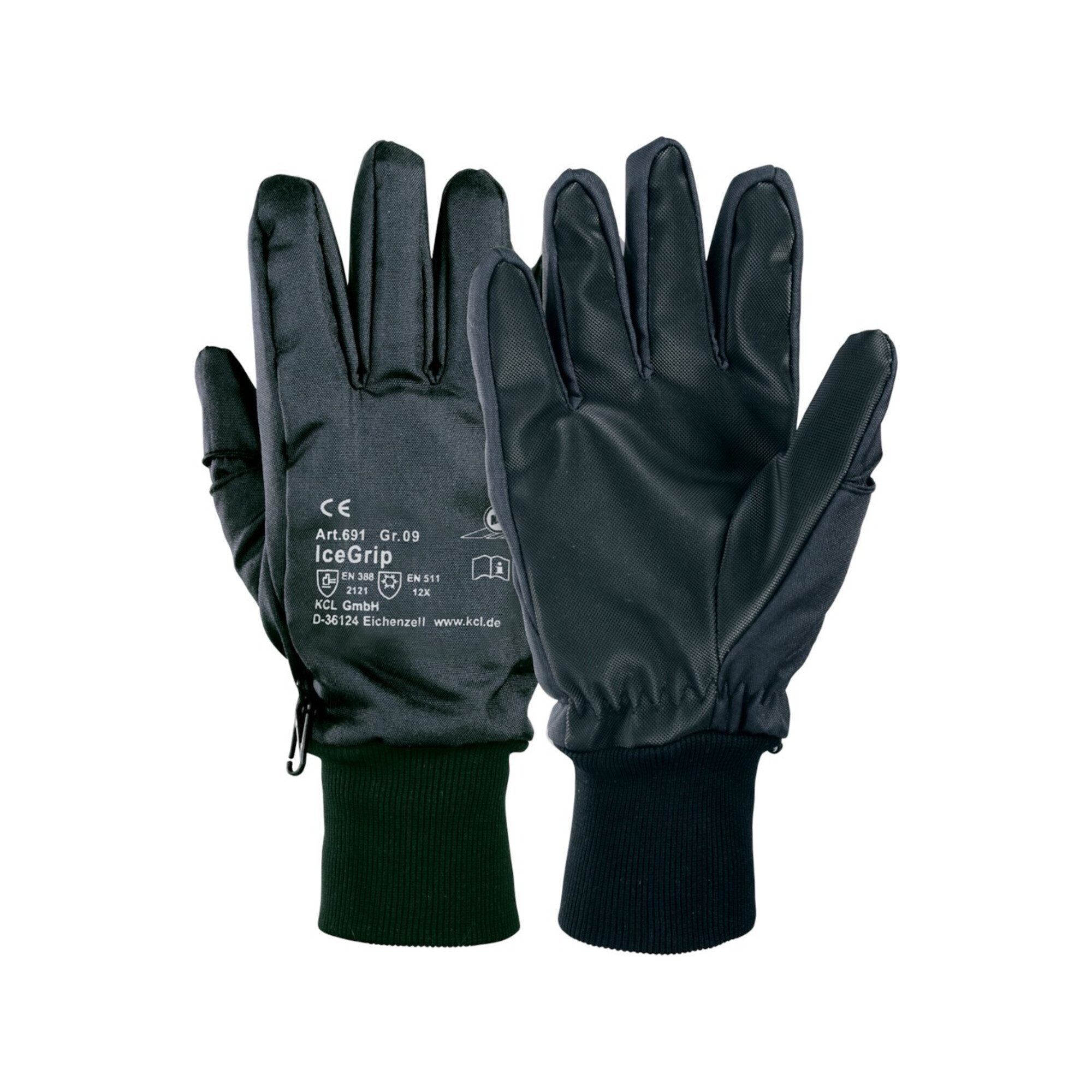 Honeywell Hitzeschutzhandschuhe Kälteschutzhandschuhe Ice-Grip 691 Gr.9 blau EN 388,EN 511 PSA II 10 S