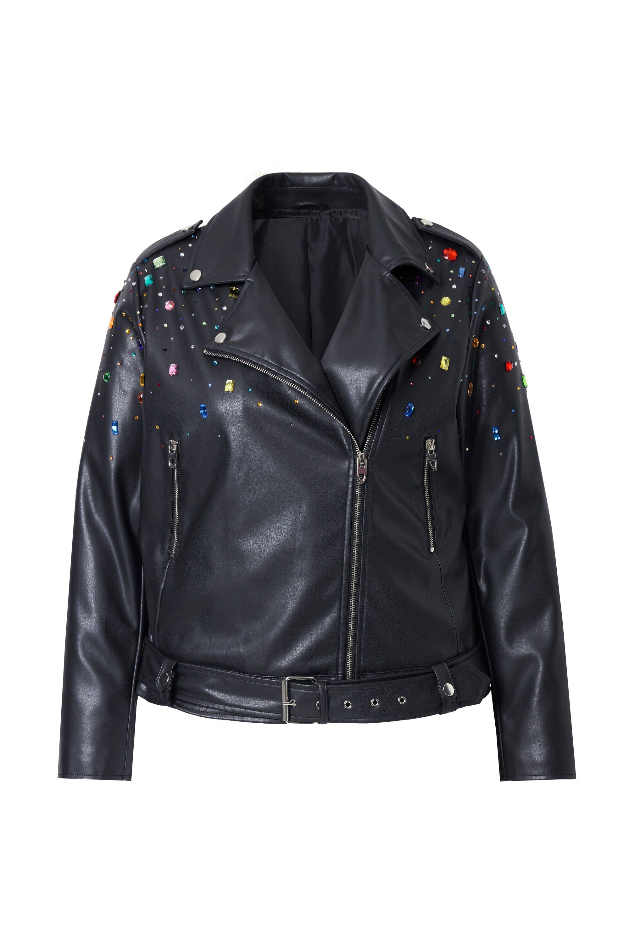 Angel of Style Outdoorjacke Bikerjacke Lederoptik günstig online kaufen
