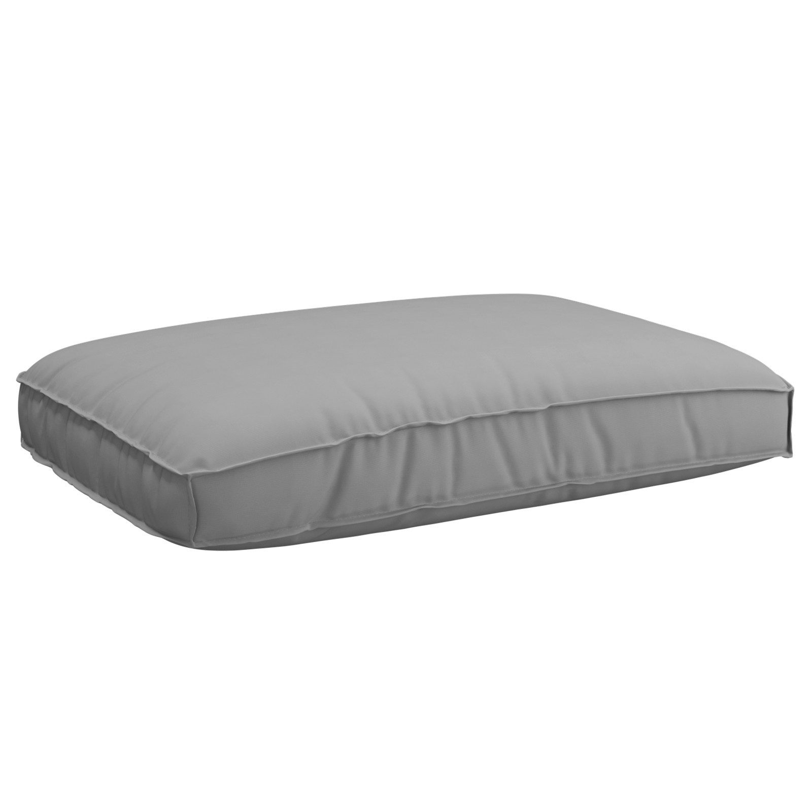vidaXL Sitzauflage 2-teiliges Palettensitzkissen-Set Grau Oxford-Stoff, günstig online kaufen