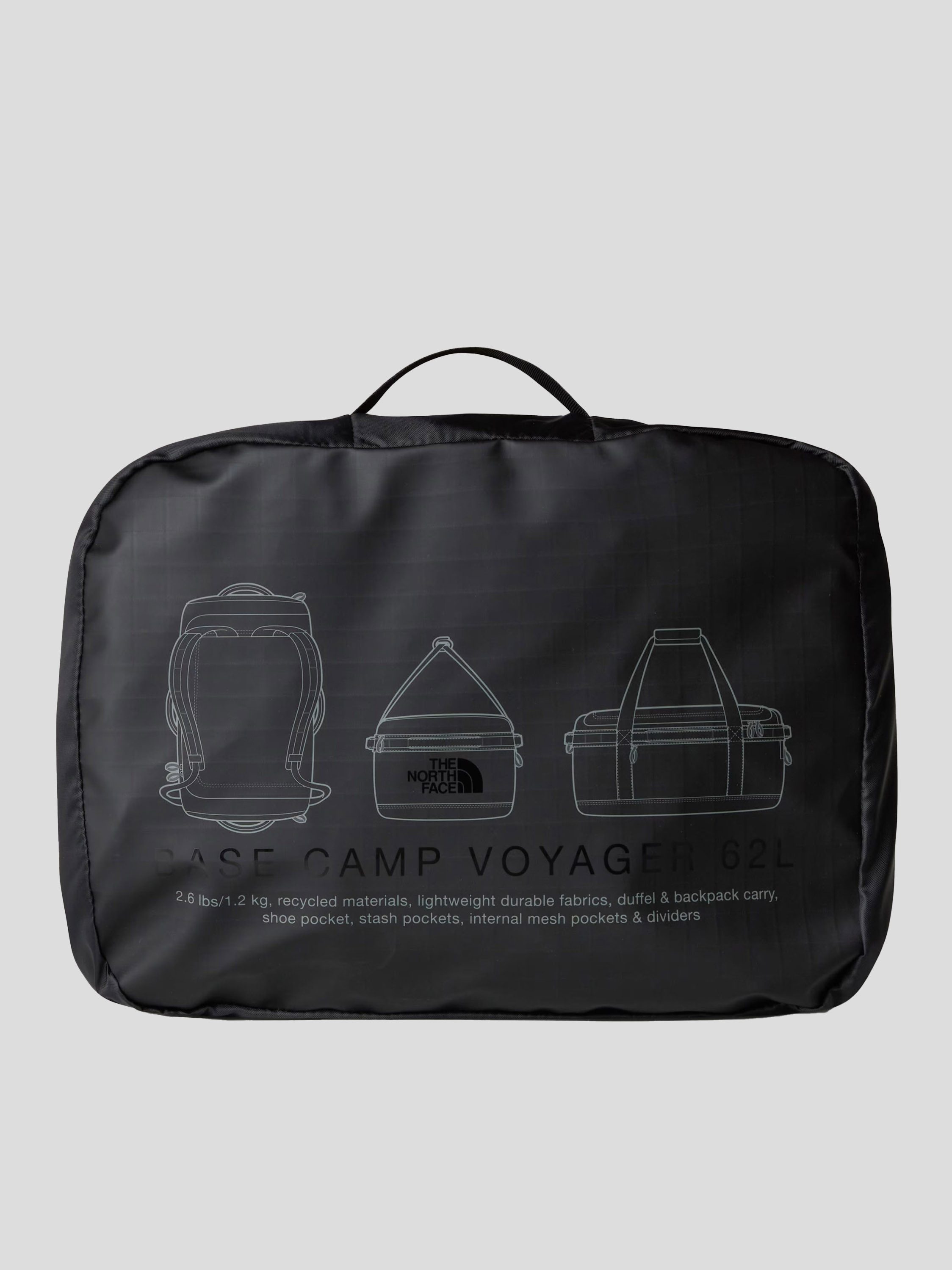 The North Face Reisetasche The North Face Base Camp Voyager Duffel 62L Bag – Bild 4 von 5