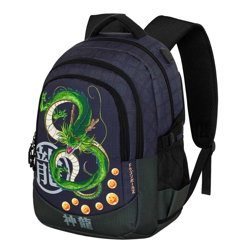 Karactermania Laptoprucksack Dragon Ball großer Rucksack Tagesrucksack Alltagsrucksack, USB-Anschluss für elektronische Geräte