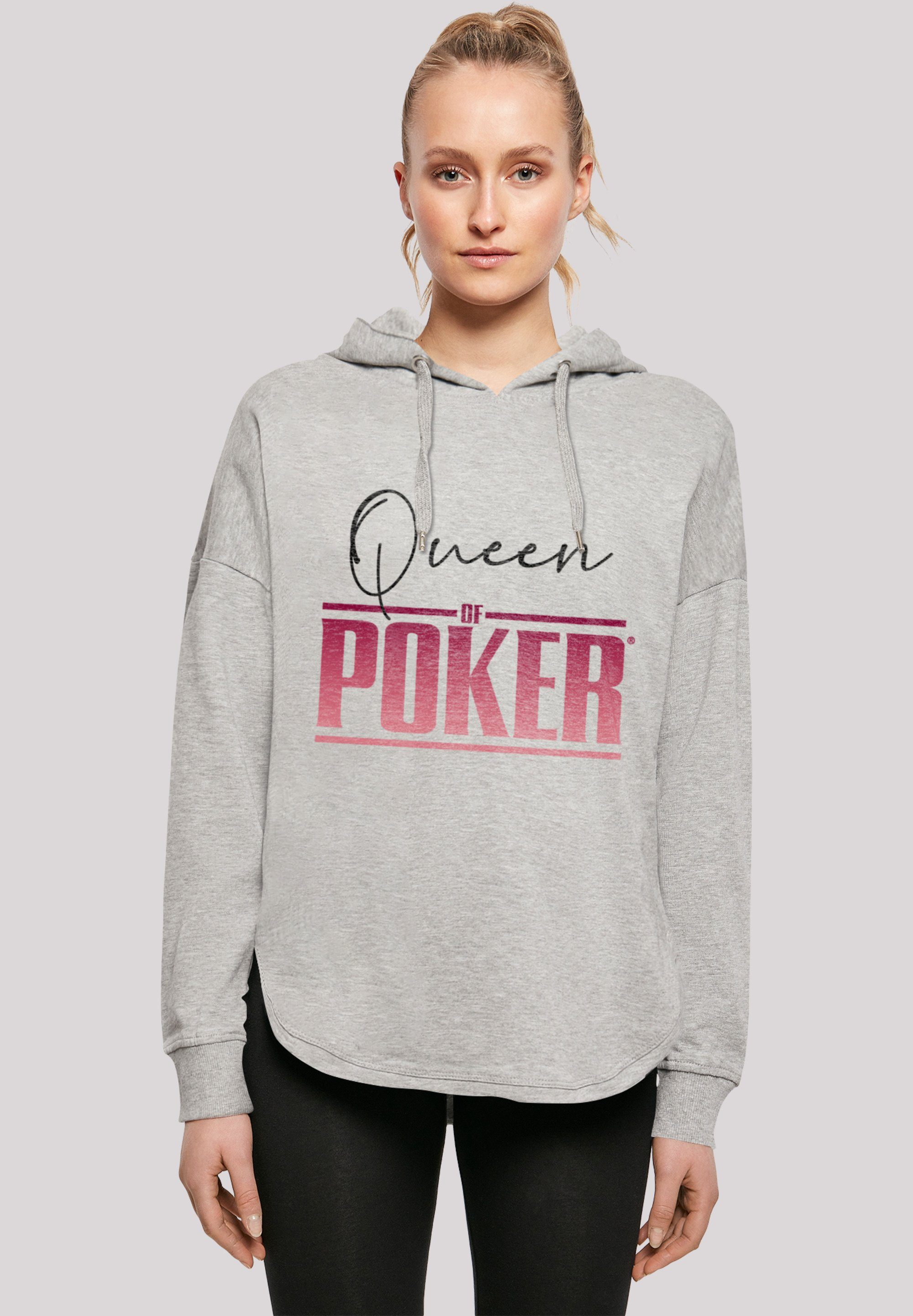 F4NT4STIC Kapuzenpullover Queen of Poker Print