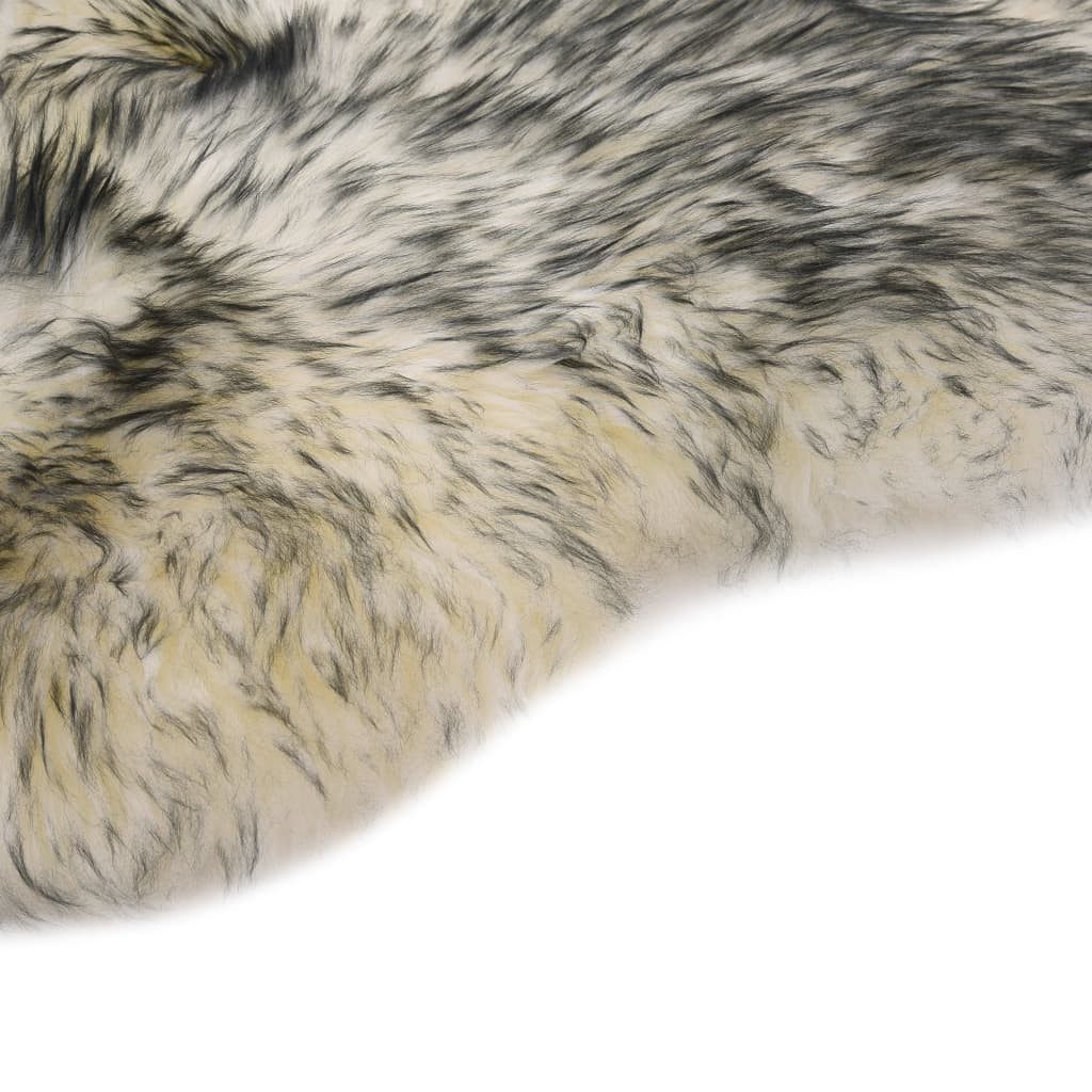 vidaXL Teppich Schaffell-Teppich 60×90 cm Dunkelgrau günstig online kaufen