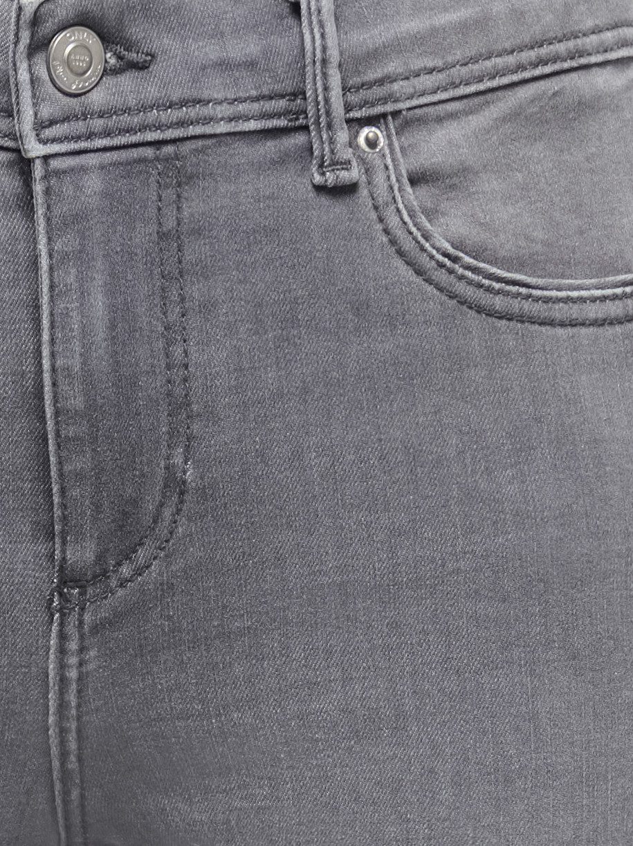 ONLY Skinny-fit-Jeans ONLLINEA MID WAIST LANK SK DNM Baumwollmischung, mid waist, skinny fit