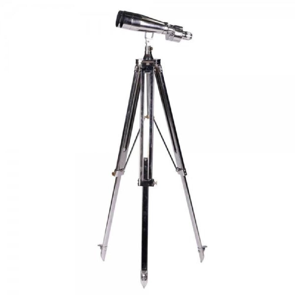 AUTHENTIC MODELS Skulptur AUTHENTHIC MODELS Binocular On Tripod Silver
