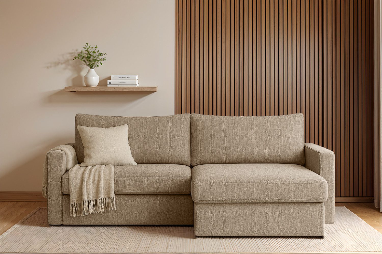 Friderik-EU Ecksofa mit Schlaffunktion und Bettkasten, günstig online kaufen