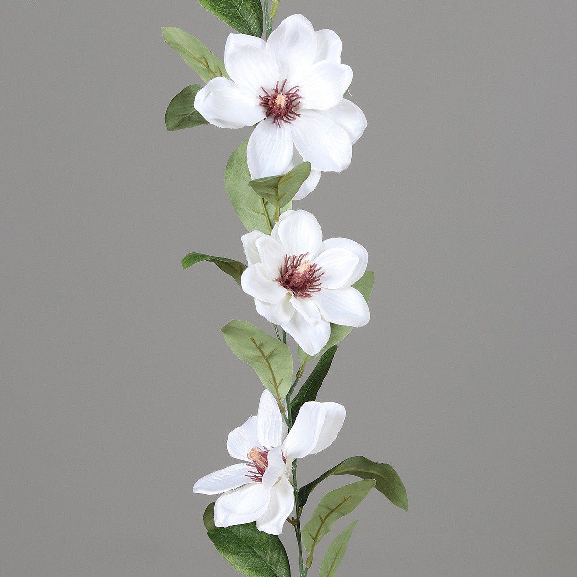 Kunstpflanze, DPI, Höhe 90 Kunststoff H:90cm cm, B:15cm Weiß D:12cm