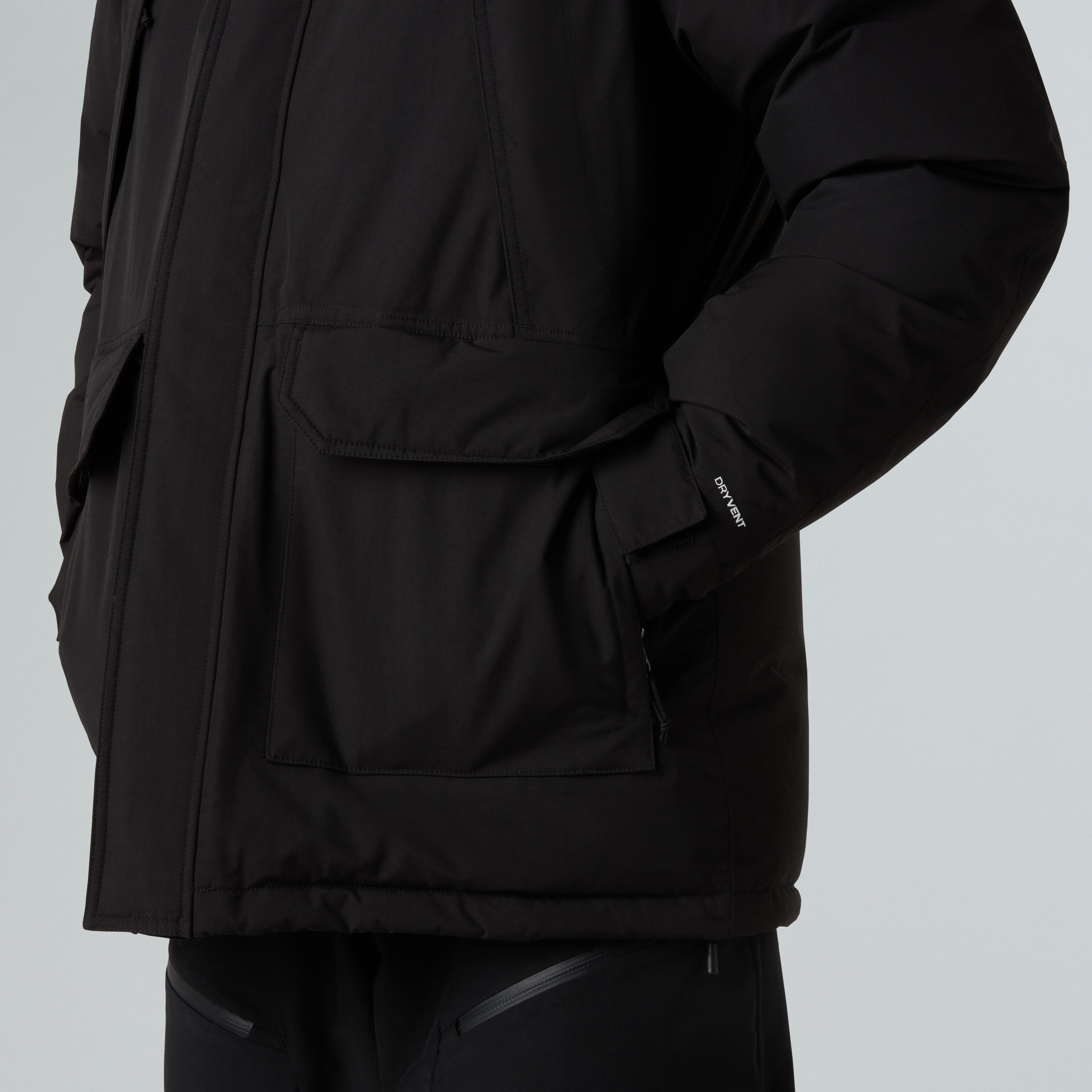 The North Face Funktionsparka M MCMURDO PARKA für kaltes Wetter, wasser- und winddicht, mit Daunenwattierung