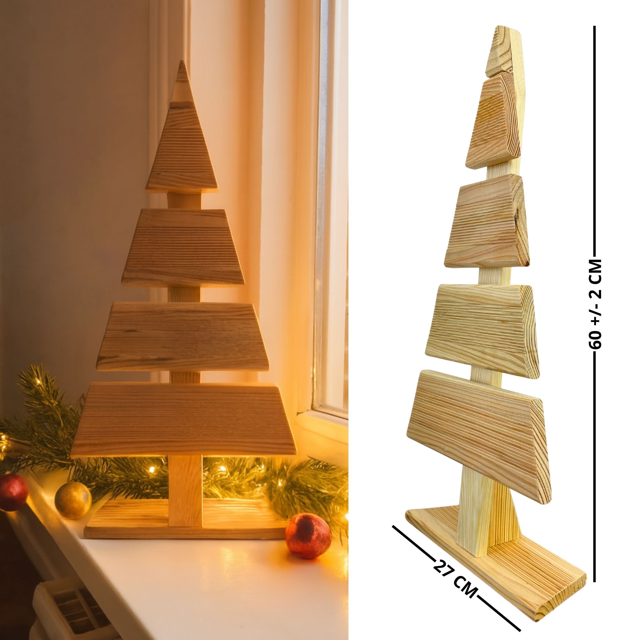 be4nature Weihnachtsfigur Tannenbaum Weihnachtsbaum Weihnachtsdeko Holztann günstig online kaufen