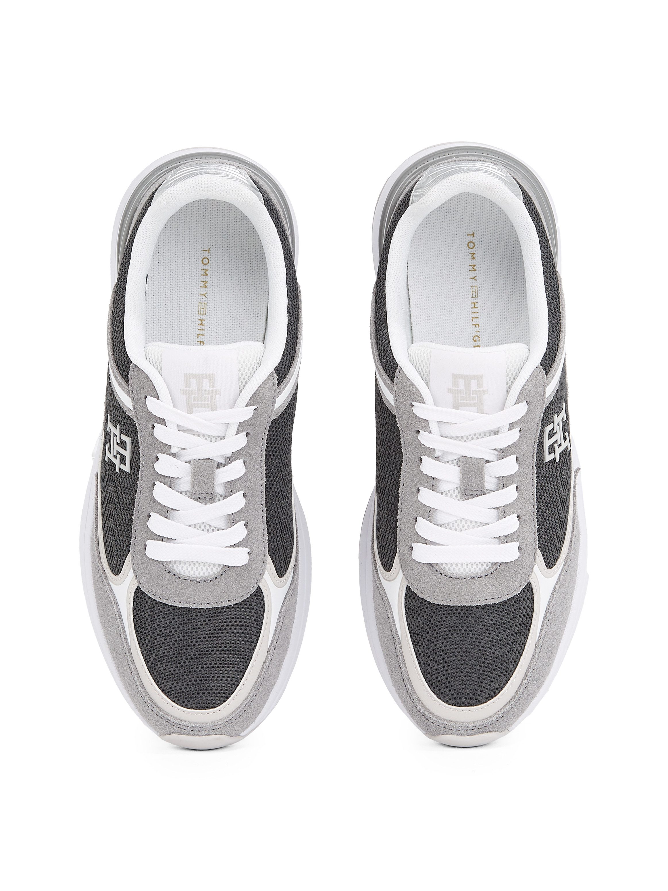 Tommy Hilfiger CASUAL FASHION RUNNER MIX Keilsneaker, Freitzeitschuh, Halbs günstig online kaufen