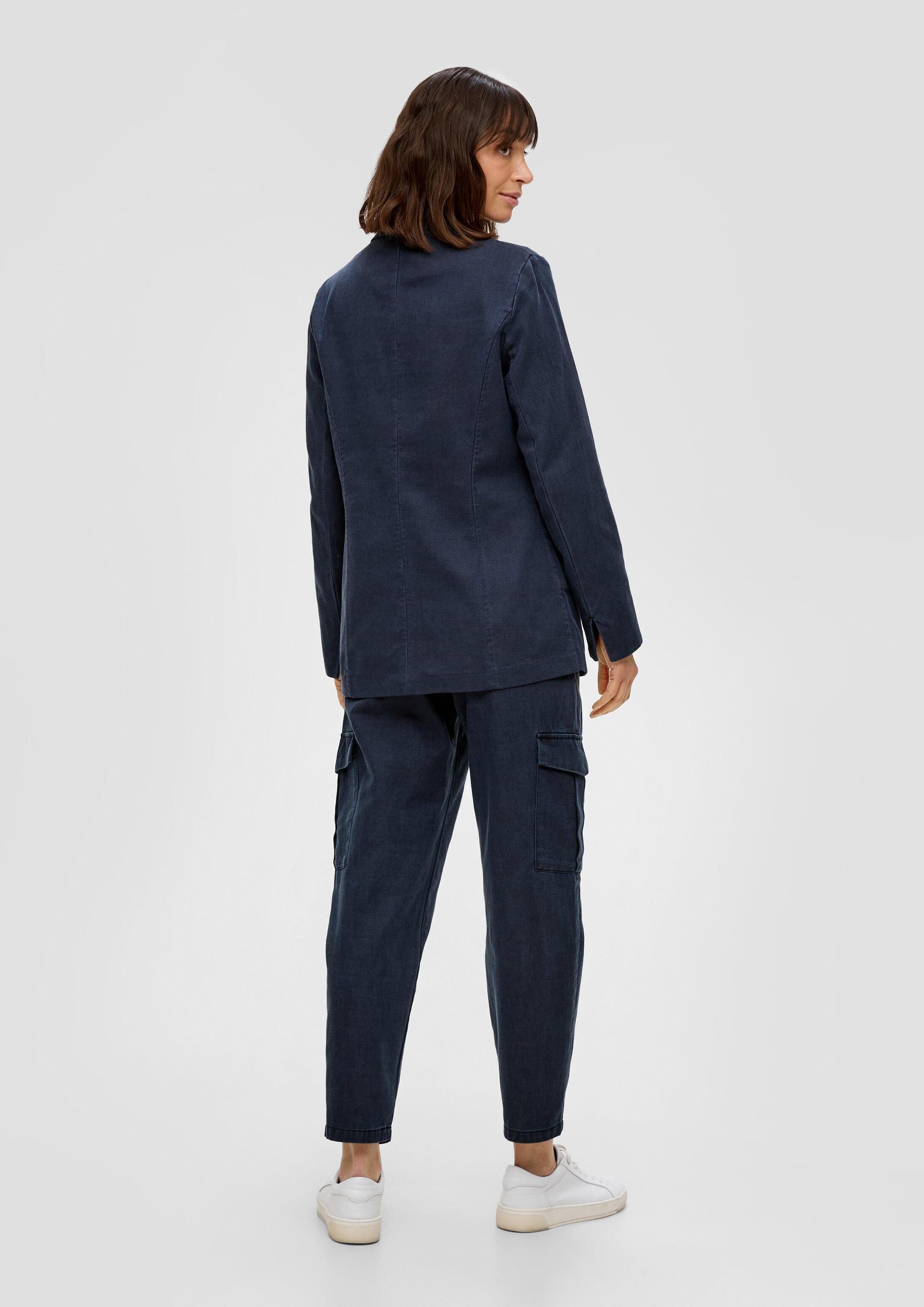 s.Oliver Jackenblazer Indoor-Blazer Blazer aus Twill