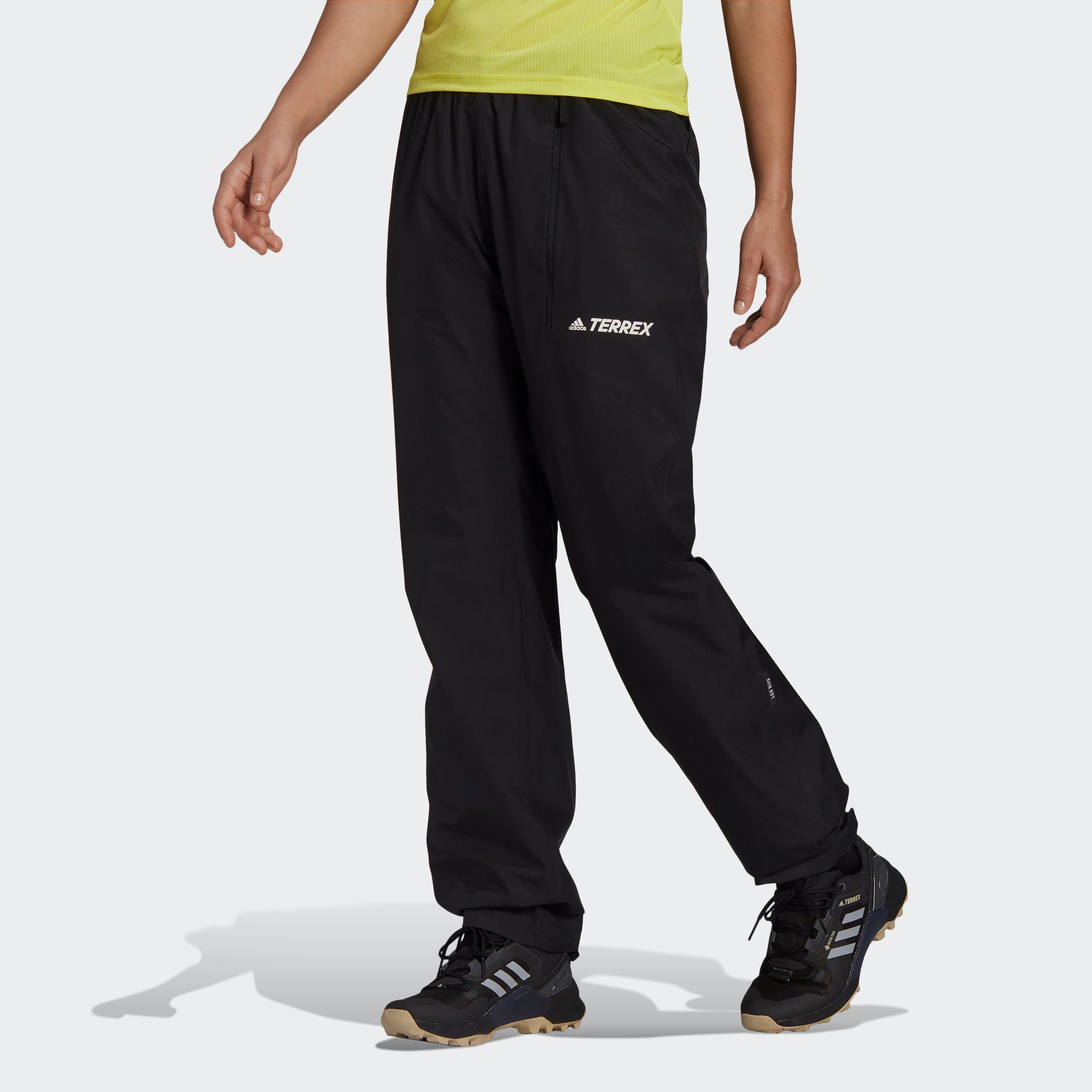 adidas TERREX Outdoorhose (1-tlg) MULTI REGENHOSE RAIN.RDY TERREX PRIMEGREEN 2LAYER