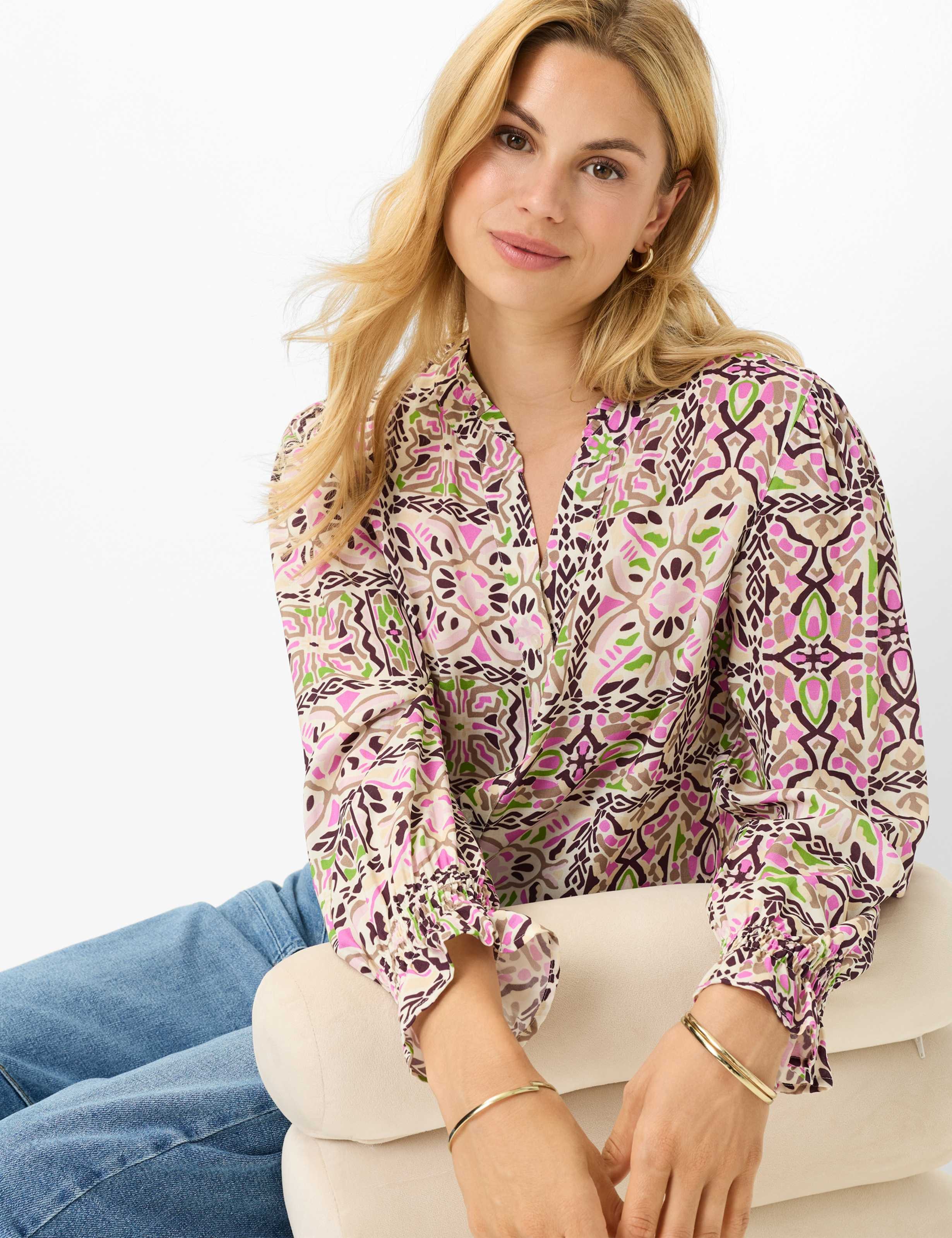 Brax Klassische Bluse Style VIOLET