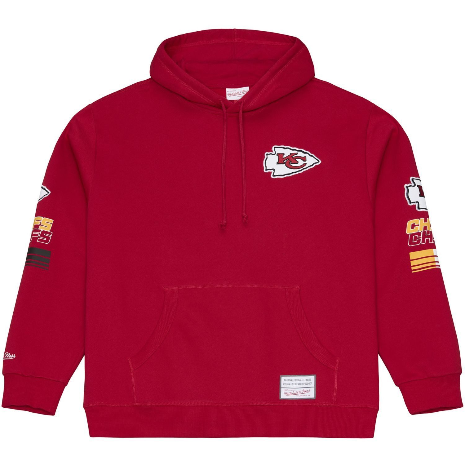 Mitchell & Ness Kapuzenpullover NFL SIDELINE Kansas City Chiefs