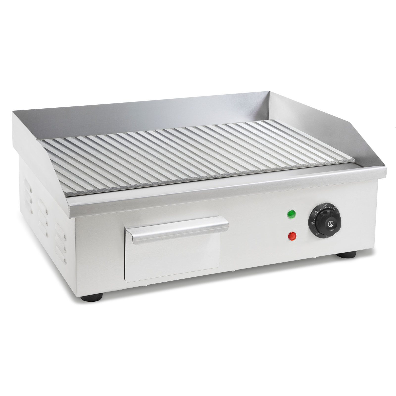 vertes Elektrogrill Grillplatte Bratplatte Plancha Grill Elektrisch 3000W, 3000 W